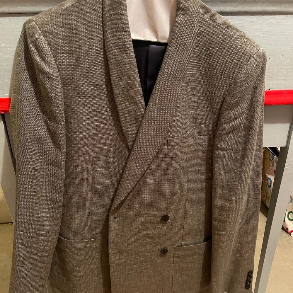 JCrew men’s double breasted blazer 40L